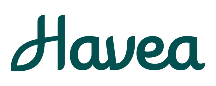 Logo Havea – marque de soins et compléments naturels pour le bien-être quotidien.