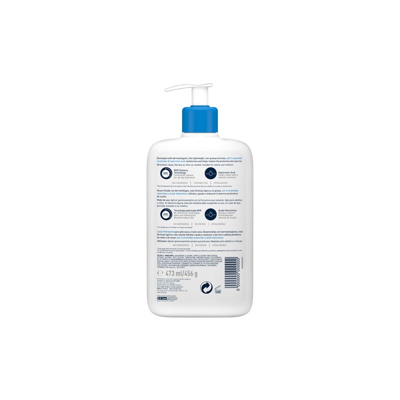 CeraVe Lait Hydratant 473 ml