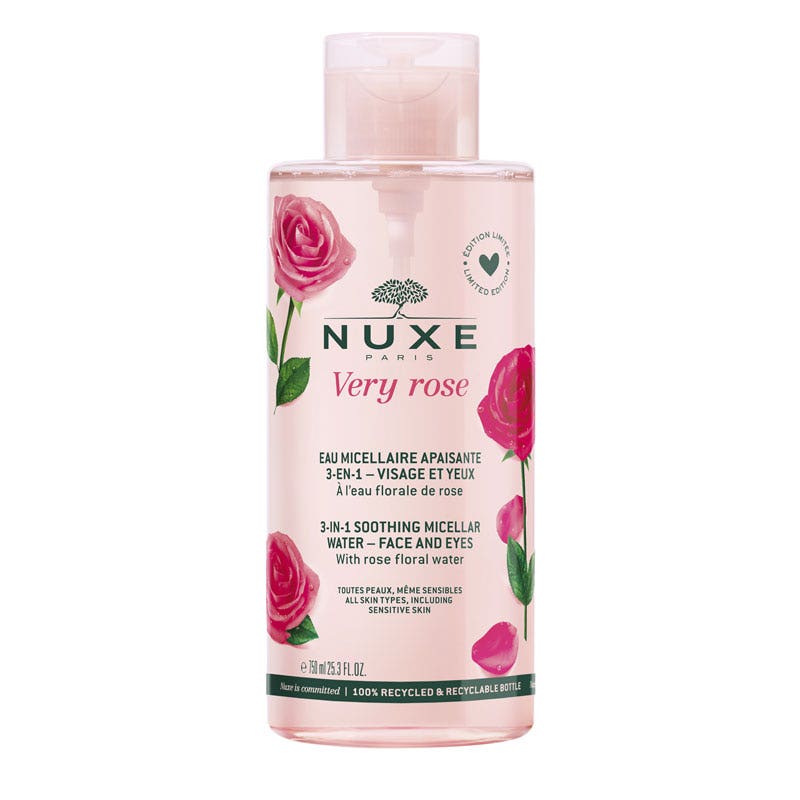 Nuxe VERY ROSE eau micellaire apaisante 3en1 750ml