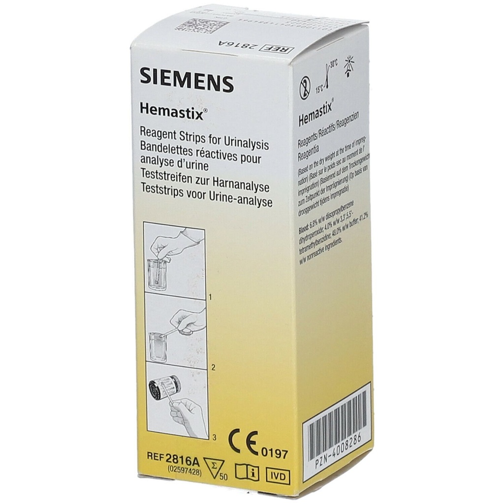 HEMASTIX STRIPS 50 10317353-(2816A)