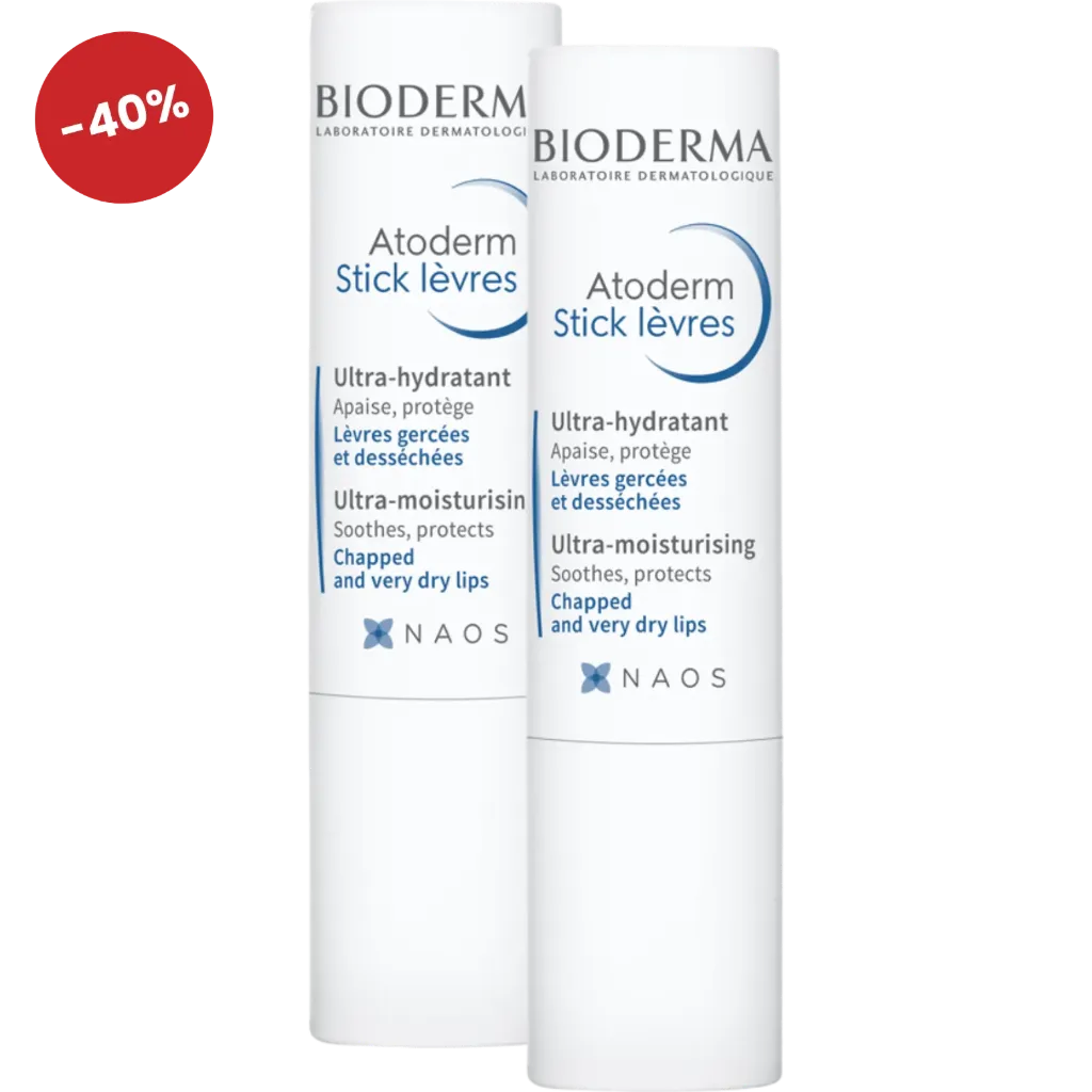 [3701129806579] Bioderma Atoderm lippenstick 2X4G