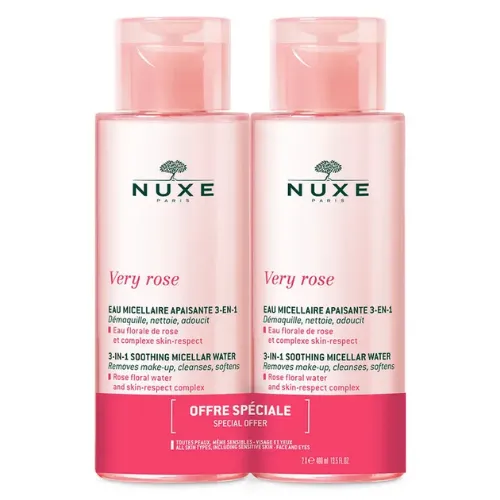 [3264680024887] Nuxe VERY ROSE Micellair reinigingswater 2 x 400 ml