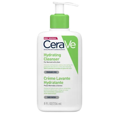 [3337875597180] CeraVe Crème Lavante Hydratante 236 ml