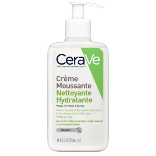 [3337875743563] CeraVe Hydraterende schuimende reinigingscrème voor het gezicht 236 ml