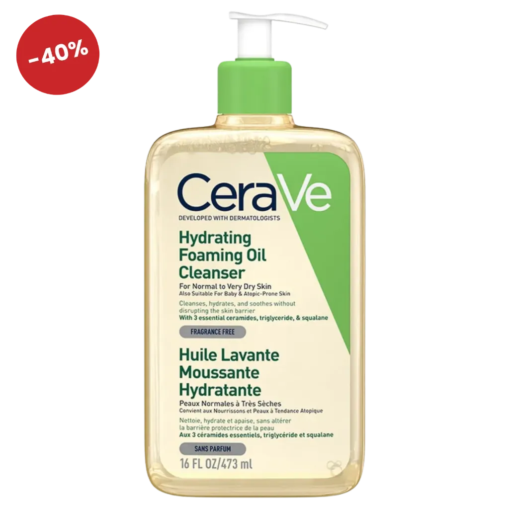 [3337875773447] CeraVe Huile Lavante Moussante Hydratante 473 ml