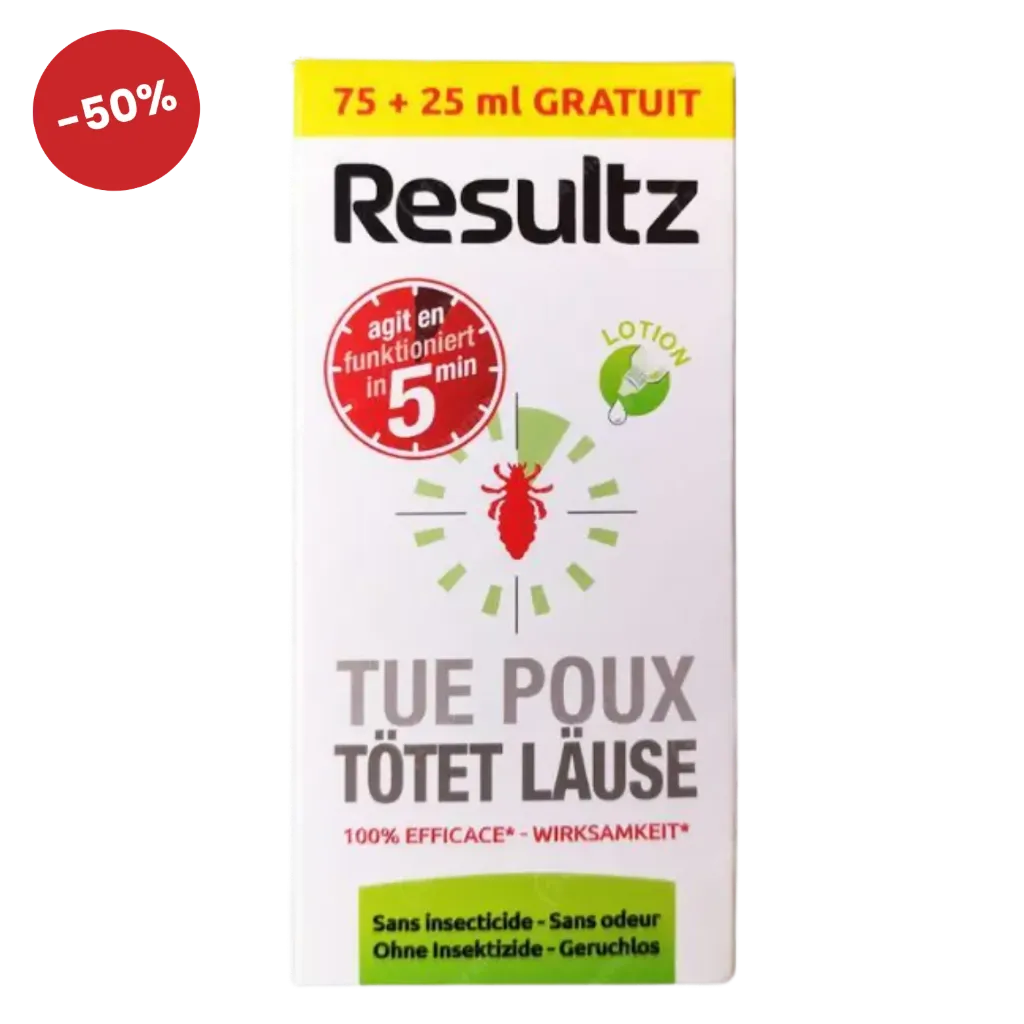 Resultz Lotion Anti-poux 75+25 ml Promo