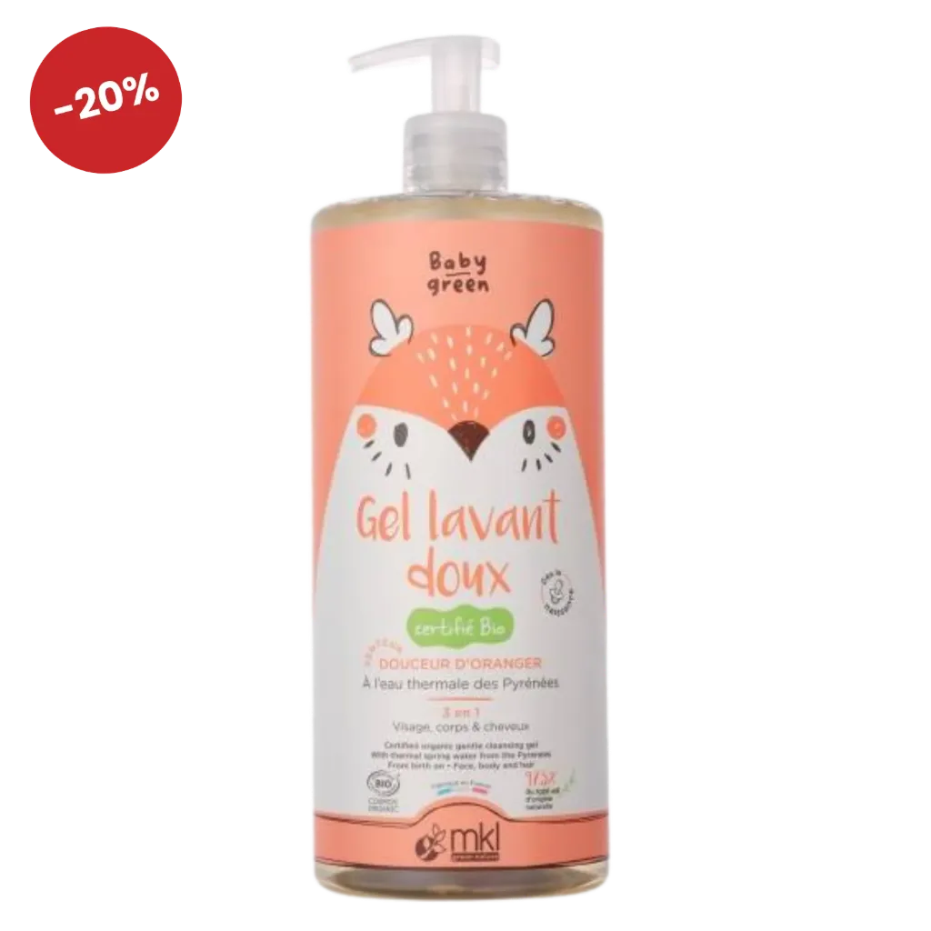 [4702254] Baby Green Zachte wasgel Bio 1L