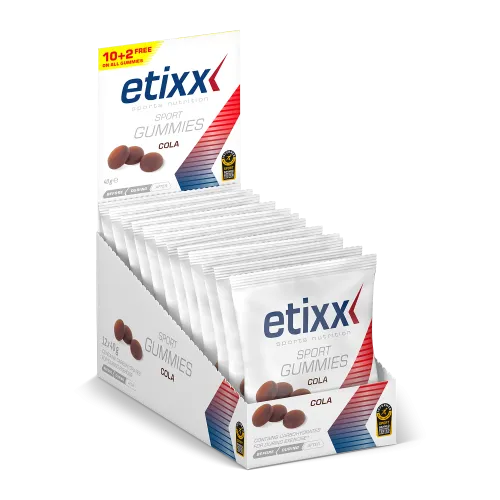 [3375680] Etixx Sport Gummies Cola 12x40g