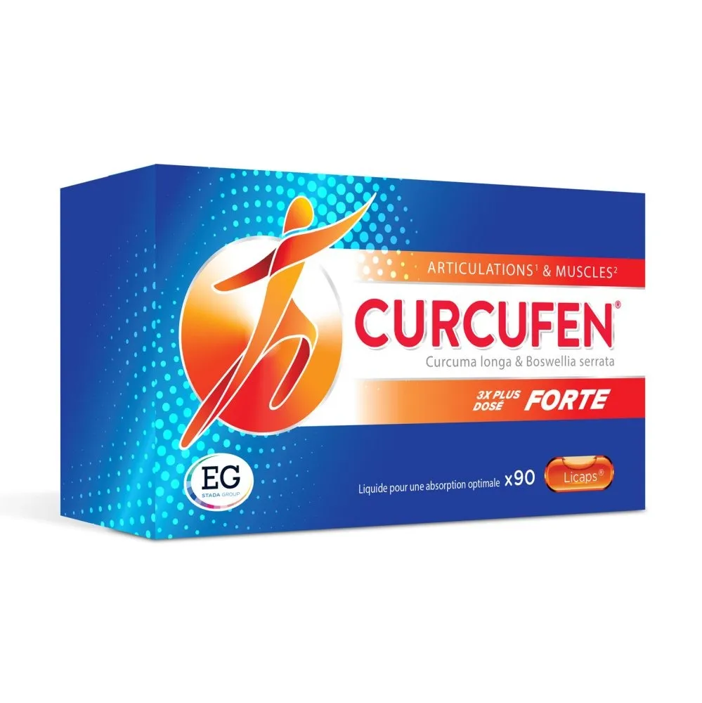 [4523080] Curcufen Forte 90 Licaps. Articulations-Arthrose
