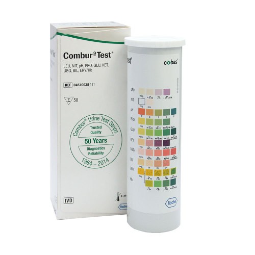 [4015630019809] Combur 9 Test urine 50 pièces - 2043040