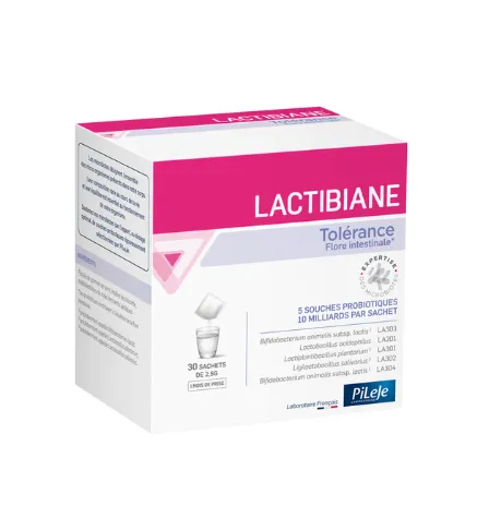 Pileje - Lactibiane Tolérance - 30 sachets de 2.5 g
