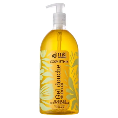 [4703336] COSM'ETHIK Gel douche Beurre Karité 1L