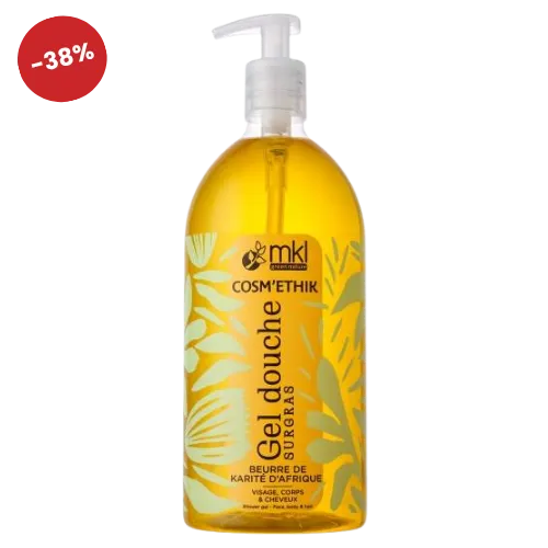 [4703336] COSM'ETHIK Gel douche Beurre Karité 1L