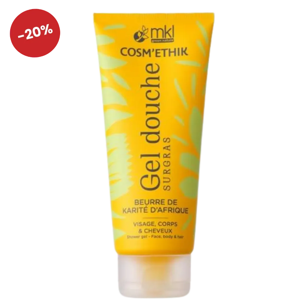 COSM'ETHIK Douchegel Afrikaanse karitéboter 200 ml