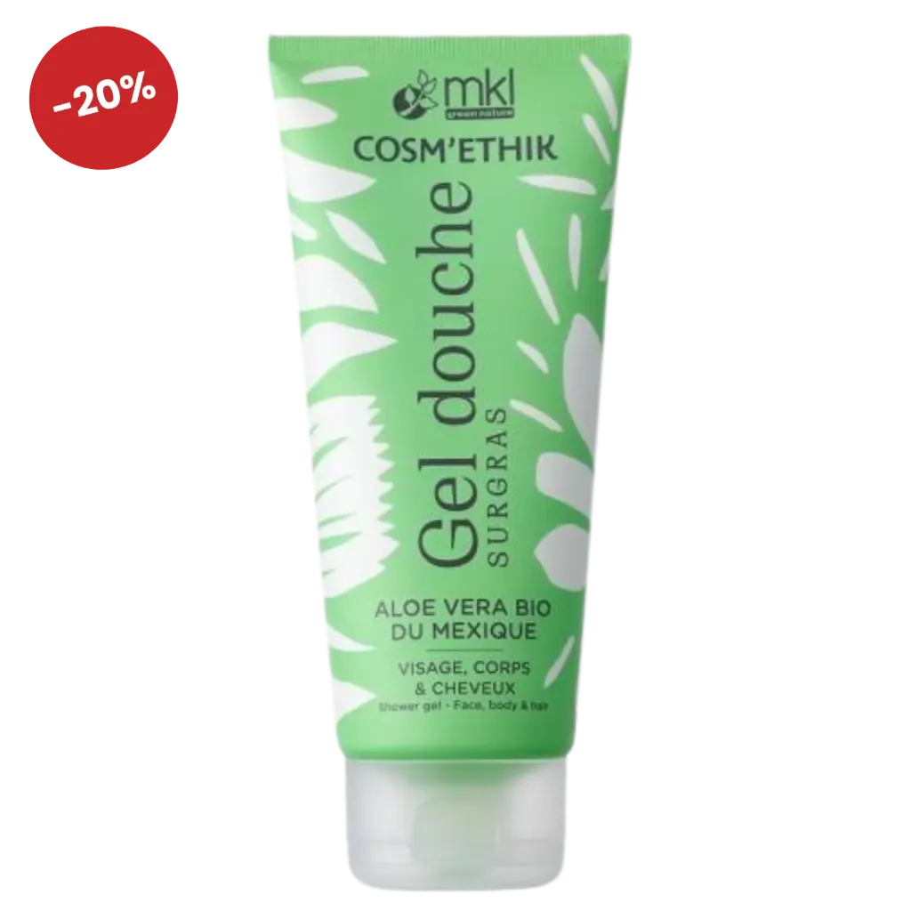 [4703450] COSM'ETHIK Gel douche Aloe Vera bio Mexique 200 ml